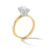 Thumbnail Image 3 of 2 CT. Oval Certified Lab-Grown Diamond Solitaire Engagement Ring in 14K Gold (F/VS2)