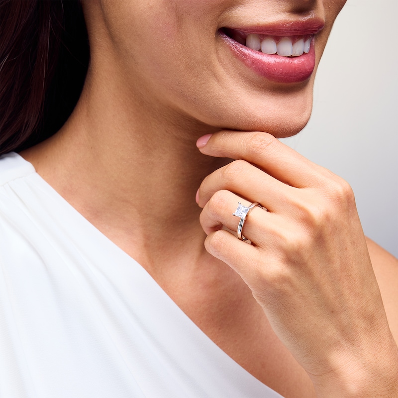 Main Image 2 of 1 CT. Marquise-Cut Certified Lab-Grown Diamond Solitaire Engagement Ring in 14K Gold (F/VS2)