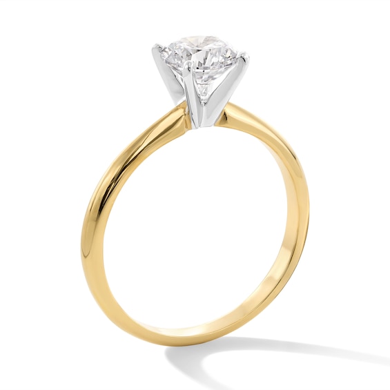 1 CT. Certified Lab-Grown Diamond Solitaire Engagement Ring in 14K Gold (F/Vs2)