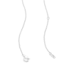 Thumbnail Image 3 of Amethyst and White Lab-Created Sapphire Heart Pendant and Stud Earrings Set in Sterling Silver