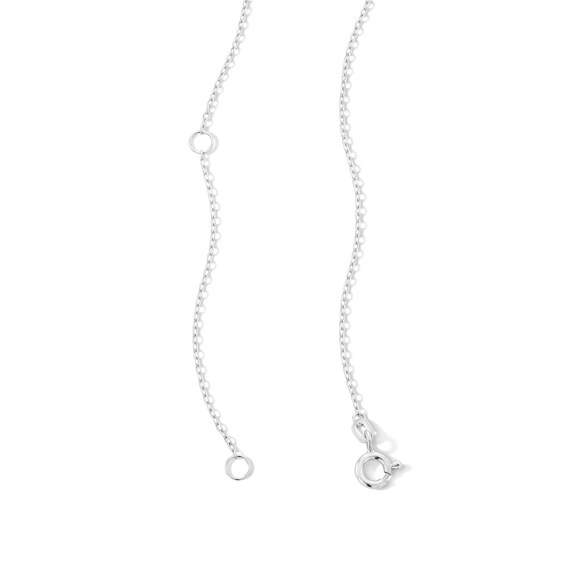 Baguette-Cut Amethyst and White Lab-Created Sapphire Bar Necklace and Stackable Ring Set in Sterling Silver
