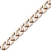 Thumbnail Image 4 of 10.0mm Hexagon Link Chain Bracelet in Solid Stainless Steel with Yellow Ion Plate - 8.5"