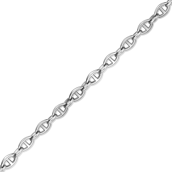8.0mm Mariner Chain Necklace in Solid Stainless Steel - 22"