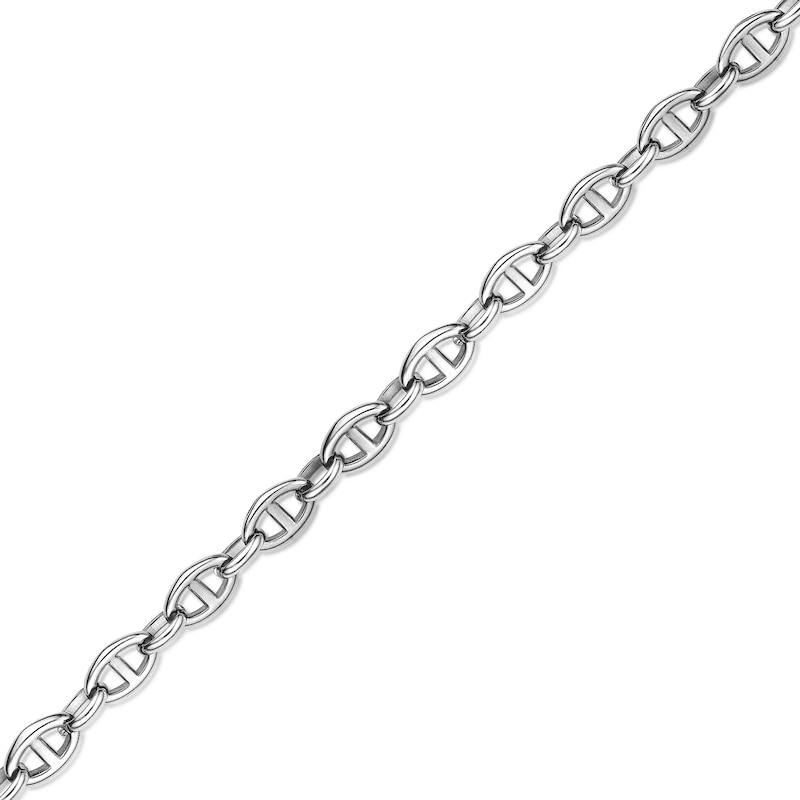 Main Image 2 of 8.0mm Mariner Chain Necklace in Solid Stainless Steel - 22"