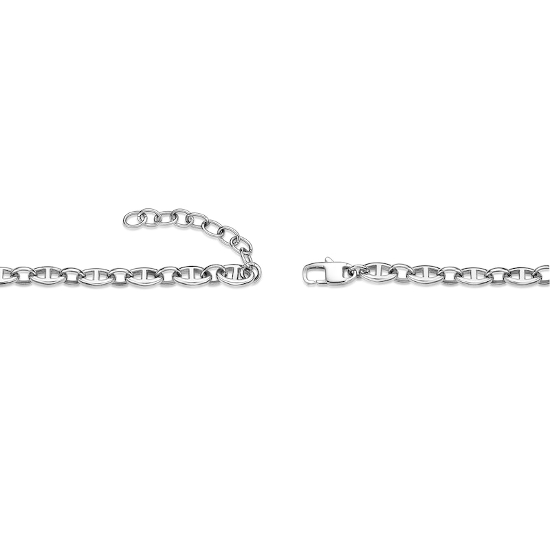 Main Image 3 of 8.0mm Mariner Chain Necklace in Solid Stainless Steel - 22"