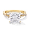 Thumbnail Image 1 of Vera Wang Love Collection 3-3/8 CT. T.W. Princess-Cut Certified Lab-Grown Diamond Engagement Ring in 14K Gold (F/VS2)