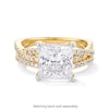 Thumbnail Image 4 of Vera Wang Love Collection 3-3/8 CT. T.W. Princess-Cut Certified Lab-Grown Diamond Engagement Ring in 14K Gold (F/VS2)