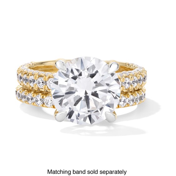 Vera Wang Love Collection 4-7/8 CT. T.w. Certified Lab-Grown Diamond Engagement Ring in 14K Gold (F/Vs2)