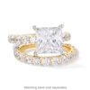 Thumbnail Image 3 of Vera Wang Love Collection 5-1/2 CT. T.W. Princess-Cut Certified Lab-Grown Diamond Engagement Ring in 14K Gold (F/VS2)