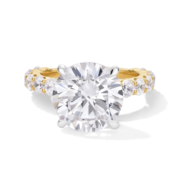 Vera Wang Love Collection 6-1/2 CT. T.w. Certified Lab-Grown Diamond Engagement Ring in 14K Gold (F/Vs2)