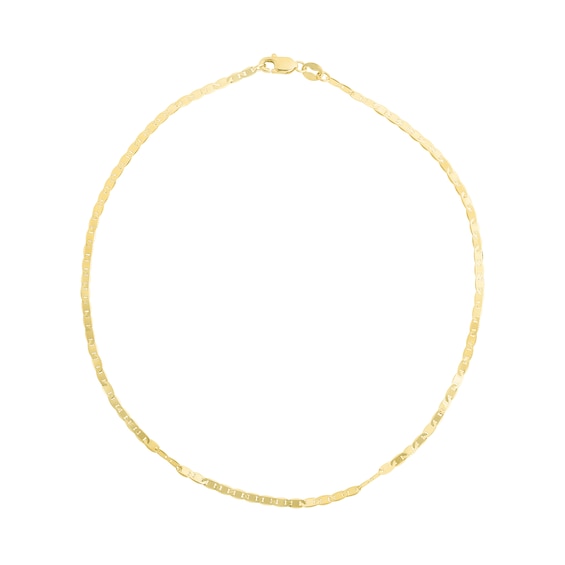 1.75mm Mariner Chain Bracelet in Solid 10K Gold