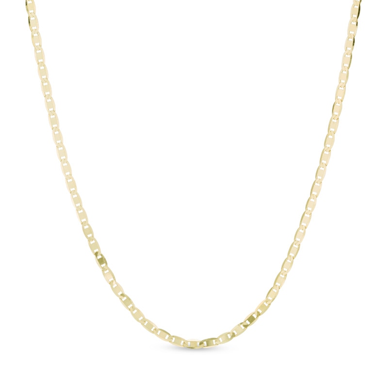 Main Image 1 of 1.75mm Mariner Chain Necklace in Solid 10K Gold - 16"