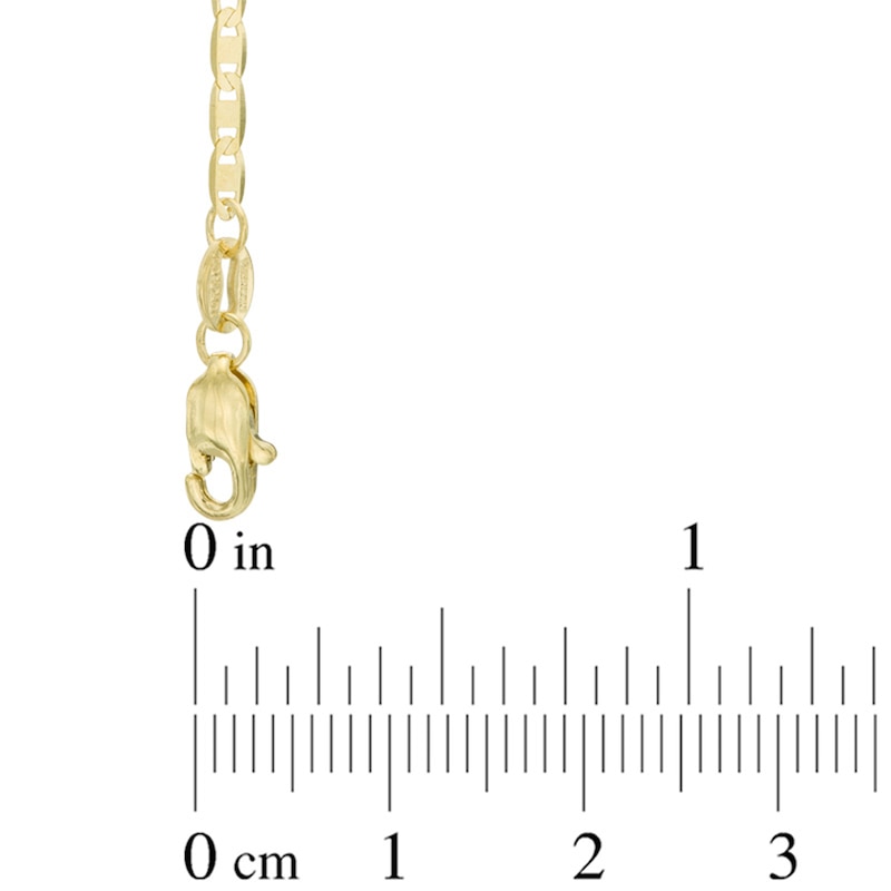 Main Image 2 of 1.75mm Mariner Chain Necklace in Solid 10K Gold - 16"