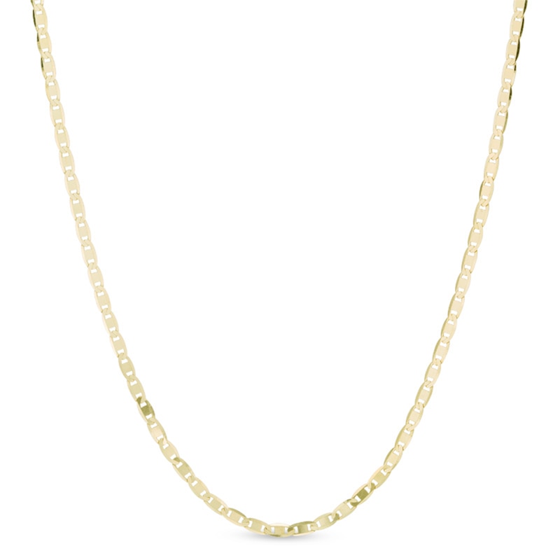 Main Image 1 of 1.75mm Mariner Chain Necklace in Solid 10K Gold - 24"