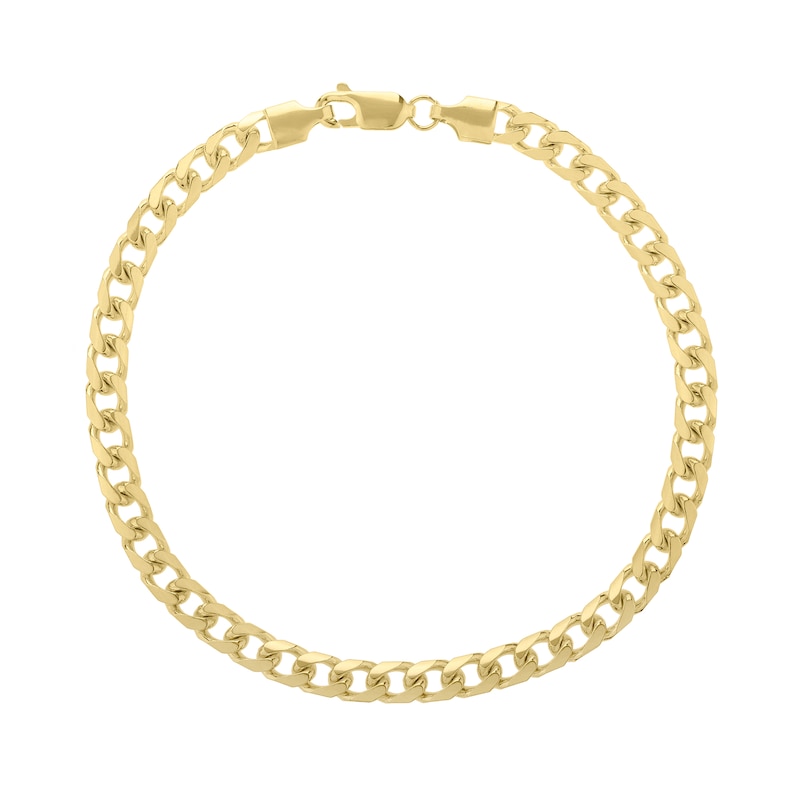 Main Image 1 of 5.0mm Miami Cuban Curb Chain Bracelet in Solid 14K Gold - 8.5"