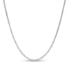 Thumbnail Image 1 of 2.5mm Rounded Box Chain Necklace in Hollow 14K White Gold - 24"