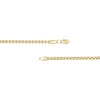 Thumbnail Image 2 of 2.5mm Rounded Box Chain Necklace in Hollow 14K Gold - 16"