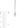 Thumbnail Image 2 of 2.5mm Rolo Chain Necklace in Hollow 14K White Gold - 24"