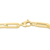 Thumbnail Image 2 of 6.1mm Paper Clip Chain Bracelet in Hollow 14K Gold - 7.5”