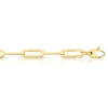 Thumbnail Image 2 of 6.1mm Paper Clip Chain Necklace in Hollow 14K Gold - 24”