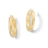 Thumbnail Image 1 of 30.0mm Tube Hoop Earrings in Hollow 14K Gold