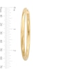 Thumbnail Image 3 of 60.0mm Tube Hoop Earrings in Hollow 14K Gold
