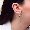 Thumbnail Image 2 of 20.0mm Tube Hoop Earrings in Hollow 10K Gold