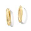 Thumbnail Image 1 of 24.0mm Tube Hoop Earrings in Hollow 10K Gold