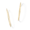 Thumbnail Image 1 of 70.0mm Tube Hoop Earrings in Hollow 14K Gold