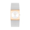 Thumbnail Image 1 of Ladies’ Calvin Klein Pulse Two-Tone IP Square Mesh Watch with Silver-Tone Dial (Model: 25100063)