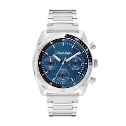 Men’s Calvin Klein Flex Chronograph Watch with Blue Dial (Model: 25200464)