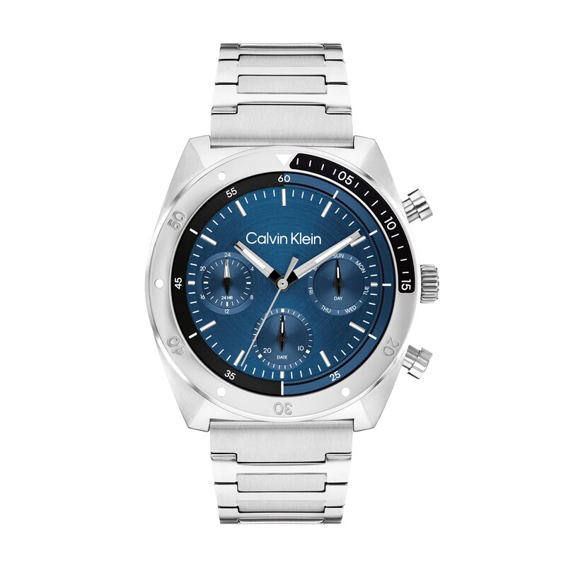 Main Image 1 of Men’s Calvin Klein Flex Chronograph Watch with Blue Dial (Model: 25200464)