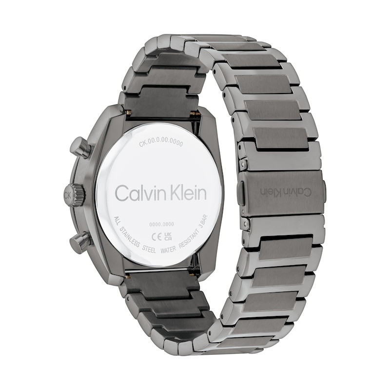 Main Image 3 of Men’s Calvin Klein Flex Grey IP Chronograph Watch with Black Dial (Model: 25200466)