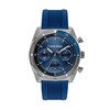 Thumbnail Image 1 of Men’s Calvin Klein Flex Grey IP Blue Silicone Strap Chronograph Watch with Blue Dial (Model: 25200468)