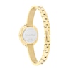 Thumbnail Image 3 of Ladies’ Calvin Klein Twisted Bezel Gold-Tone IP Bangle Watch with Gold-Tone Dial (Model: 25100056)