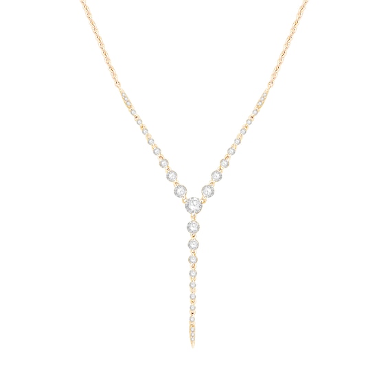 1 CT. T.w. Certified Lab-Grown Diamond "Y" Necklace in 10K Gold (F/Vs2)