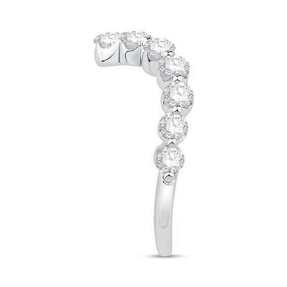 1 CT. T.w. Certified Lab-Grown Diamond Bypass Ring in 10K White Gold (F/Vs2)