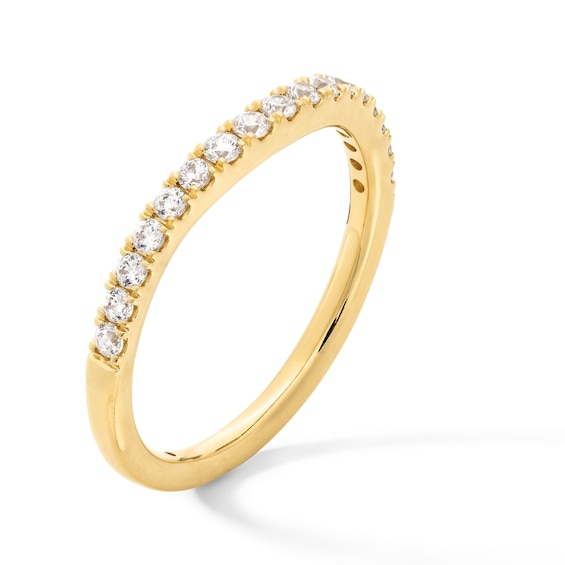 1/3 CT. T.w. Certified Lab-Grown Diamond Contour Anniversary Band in 14K Gold (F/Vs2)