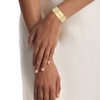 Thumbnail Image 4 of Ladies’ Calvin Klein Pulse Gold-Tone IP Square Mesh Watch with Gold-Tone Dial (Model: 25100062)