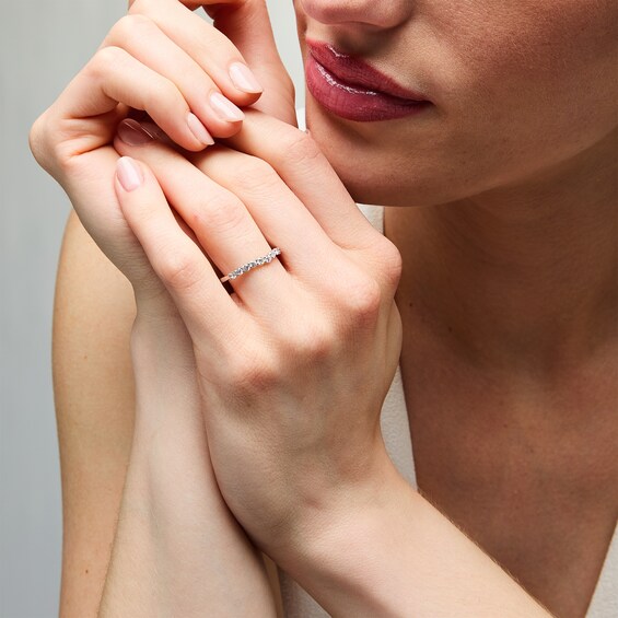 1/2 CT. T.w. Certified Lab-Grown Diamond Contour Anniversary Band in 14K Gold (I/Si2