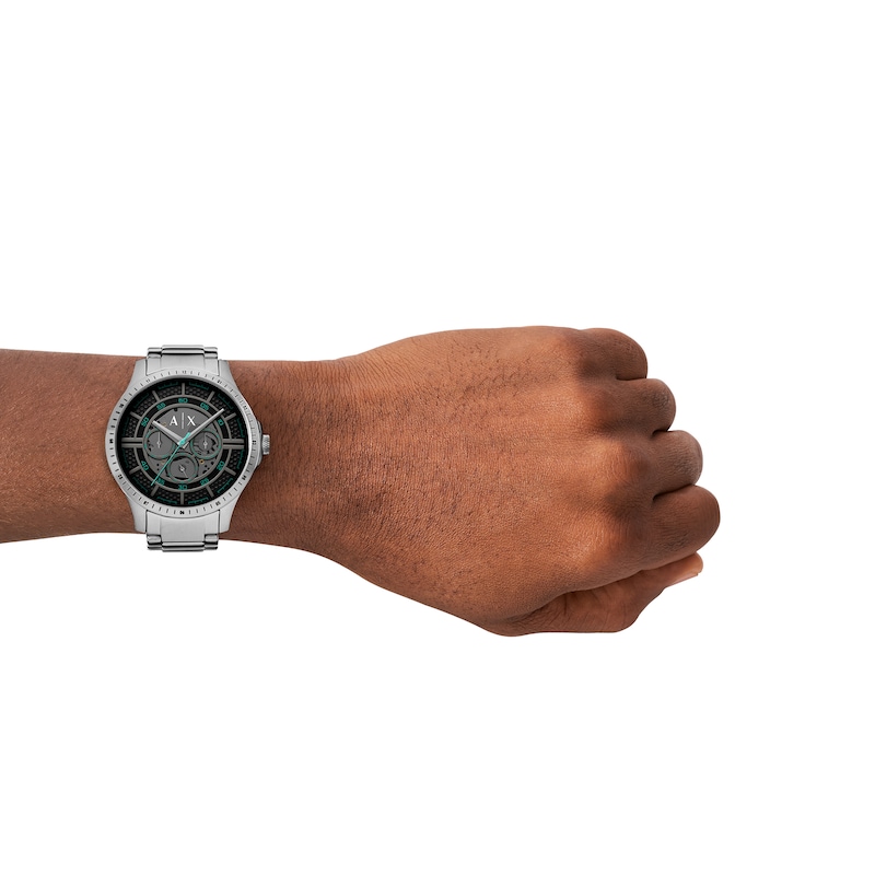 Main Image 5 of Men’s Armani Exchange  Chronograph Watch with Black Skeleton Dial (Model: AX2459)