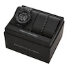 Thumbnail Image 4 of Men’s Armani Exchange Banks Black IP Chronograph Watch and Rope Chain Bracelet Box Set (Model: AX7163SET)