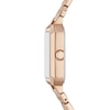 Thumbnail Image 3 of Ladies’ Armani Exchange  Rose-Tone IP Square Watch and Heart Bracelet Box Set (Model: AX7164SET)
