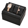 Thumbnail Image 4 of Ladies’ Armani Exchange  Rose-Tone IP Square Watch and Heart Bracelet Box Set (Model: AX7164SET)