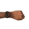 Thumbnail Image 5 of Men’s Armani Exchange Outerbanks matte Black IP Silicone Strap Watch with Black Dial (Model: AX2536)