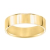 Thumbnail Image 2 of 6.0mm Engravable Pipe Cut Comfort-Fit Wedding Band in 10K Gold (1 Line)