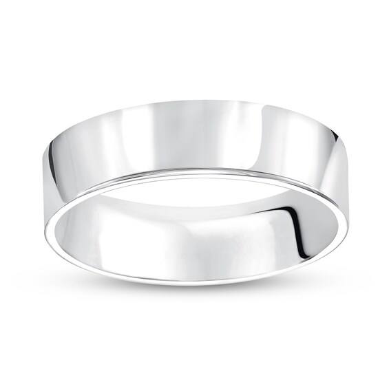 6.0mm Engravable Pipe Cut Comfort-Fit Wedding Band in 10K Gold (1 Line