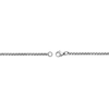 Thumbnail Image 4 of Black Spinel Oxidized Dog Tag Pendant in Sterling Silver - 24"