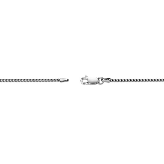 Black Spinel Oxidized Dragon Cross Pendant in Sterling Silver - 24"