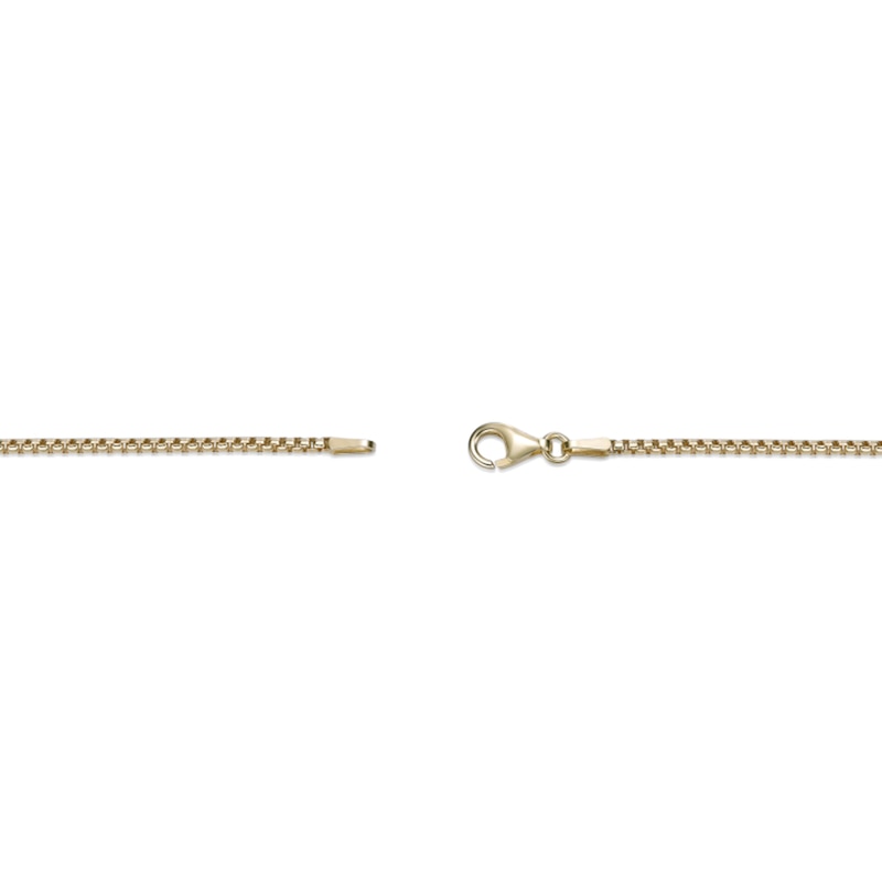 Main Image 4 of 1/4 CT. T.W. Diamond Cross Pendant in Sterling Silver with 18K Gold Plate - 24"